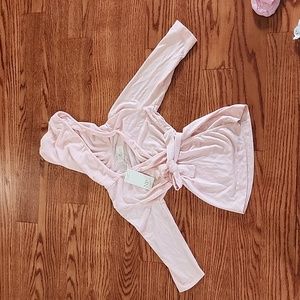 NWT Softest ever 2t Modal fabric.PEACHY PINK.Brand Naked princess le Marche